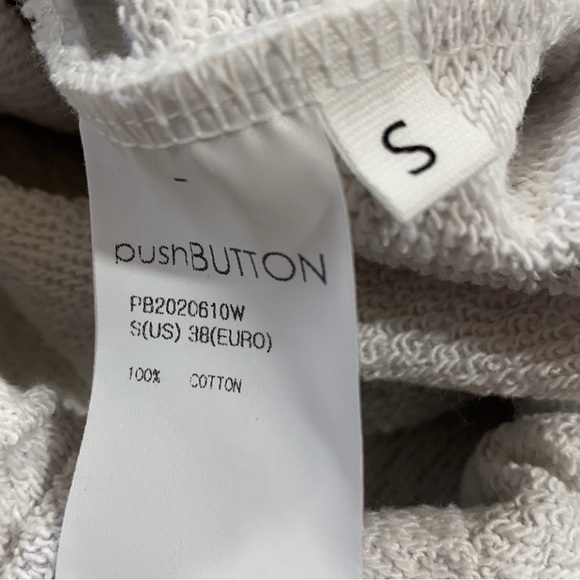 Adorable Grey Push Button sweat pants. - Picture 3 of 11